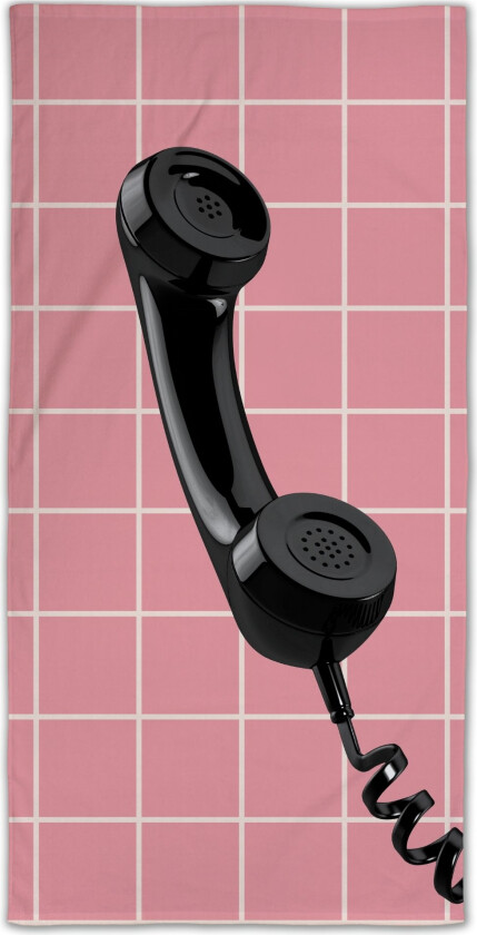 Telefon håndkle - 100% bomull - Badehåndkle 70x140 cm