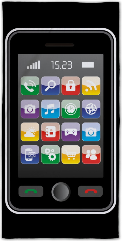 Smartphone-håndkle - 100% bomull - Badehåndkle 70x140 cm