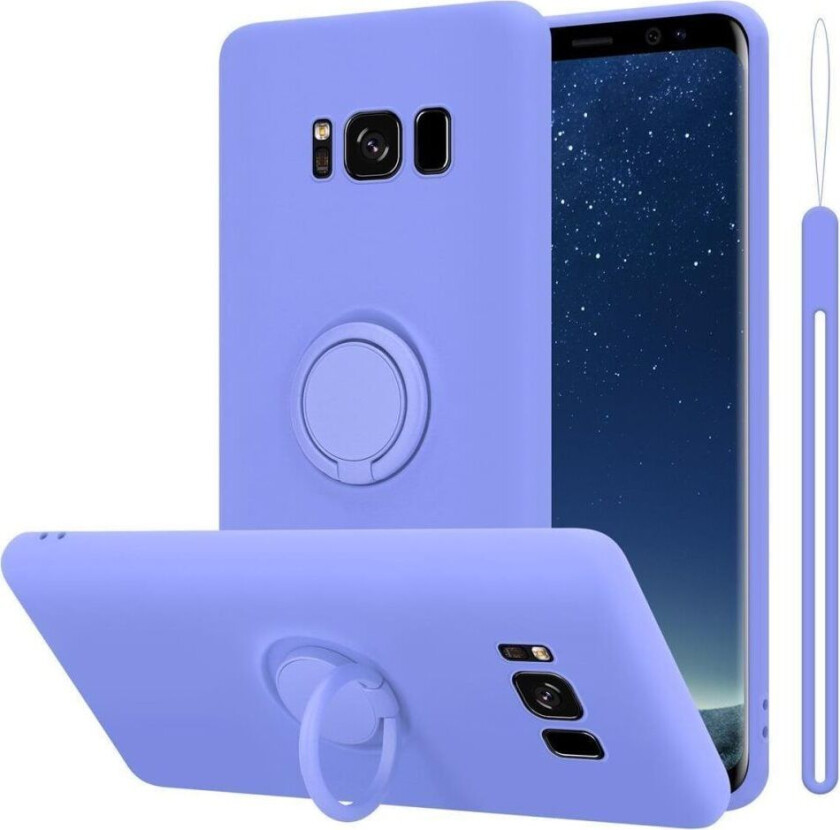 Silikondeksel til Galaxy S8 PLUS Deksel av fleksibelt TPU-silikon