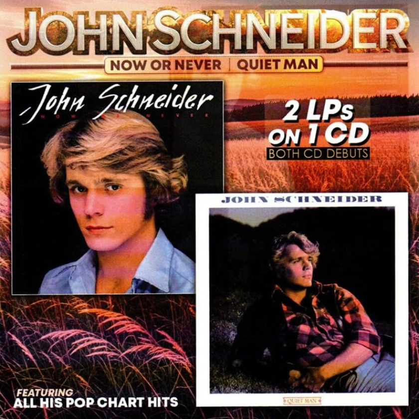 John Schneider Now Or Never / Quiet Man CD