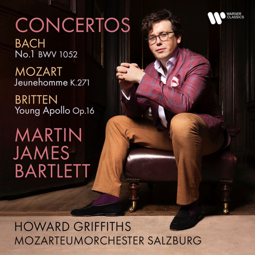 Martin James Bartlett Bach, Mozart, Britten Concerti CD