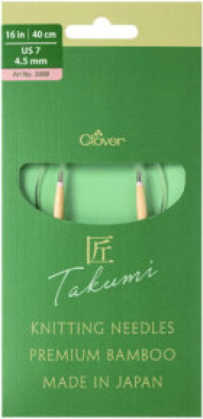 Takumi Pro Bambus rundpinne med kulelager 40 cm 4,5 mm