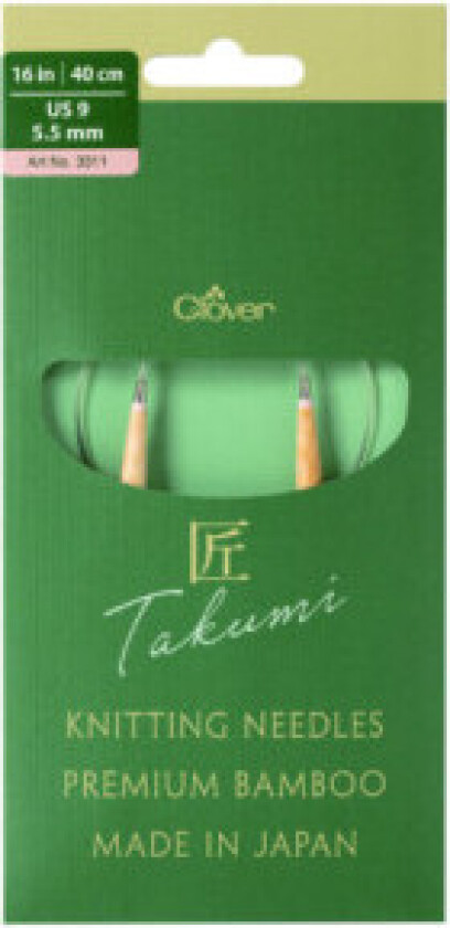 Takumi Pro Bambus rundpinne med kulelager 40 cm 5,5 mm