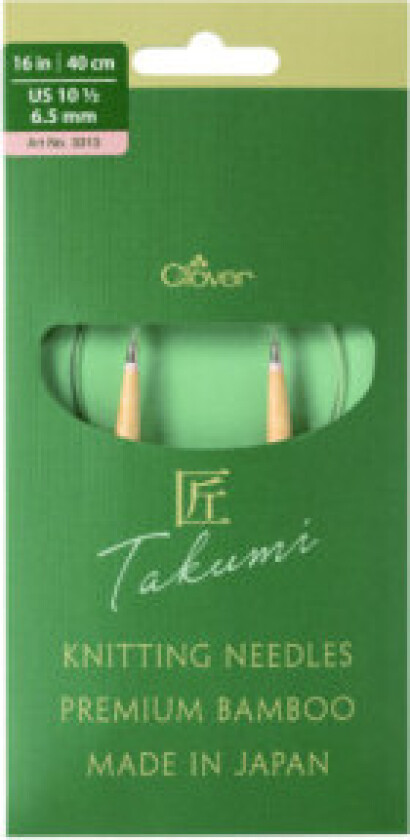 Takumi Pro bambus rundpinne med kulelager 40 cm 6,5 mm