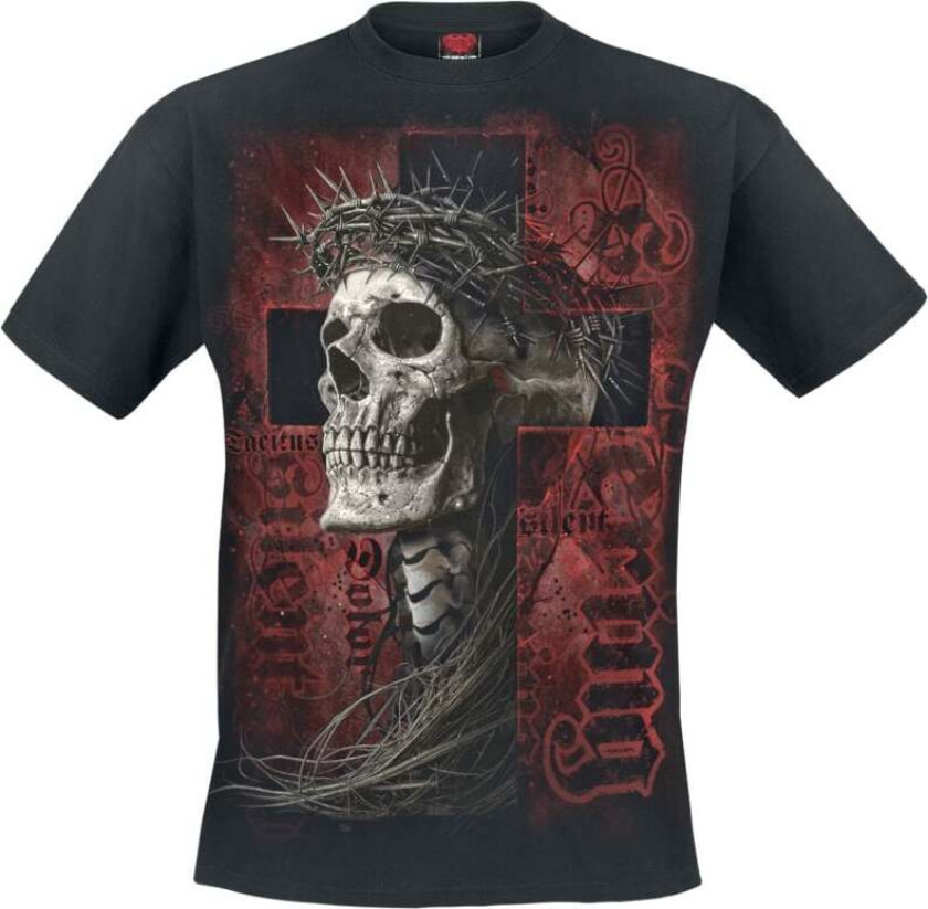 T-skjorte - SILENT SUFFERING - T-skjorte - S til 4XL - Herrer - svart