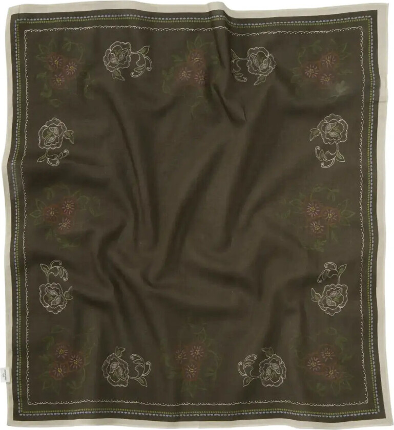 Brodefloria Cotta Scarf - Brown - ONE SIZE