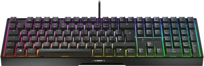XTRFY MX 3.1 - Tastatur - 100% - full size - bakgrunnsbelyst - USB-C - QWERTY - USA - tastsvitsj: MX2A Brown - svart