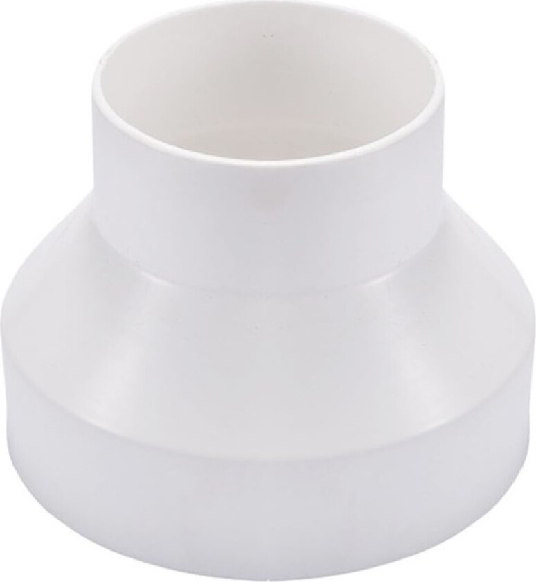 Reduksjonsstykke for ventilasjonskanal 150 mm til 100 mm, 6 til 4 tommer Reduksjonsstykke for avtrekksvifte Sirkulær Reduksjonskobling Kanalrørkoblingsadapter