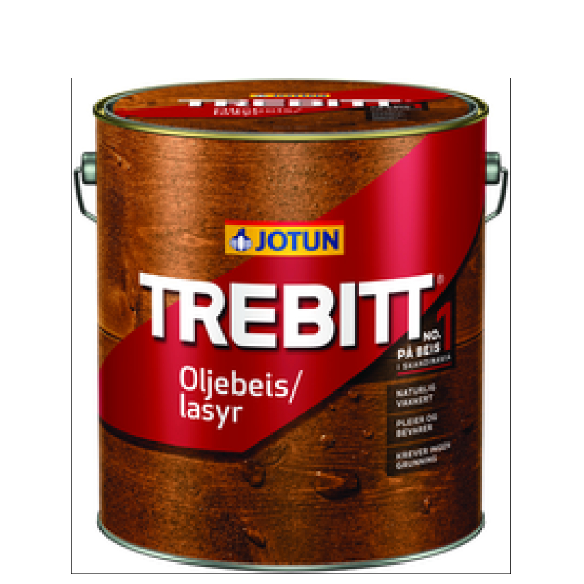 TREBITT OLJEBEIS HVIT 10L