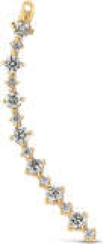 Earring Brina Lungo Charm Right - 14k yellow gold or white gold 0.72 ct TW G-H VS lab-grown diamonds