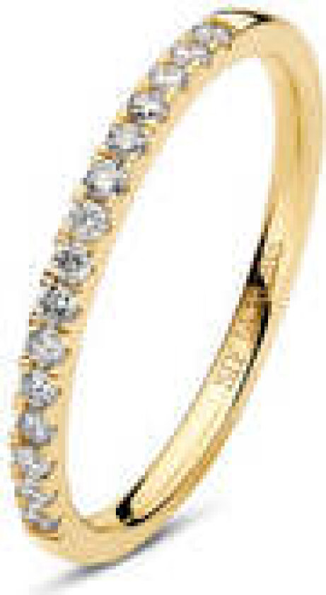 Ring Alba - 14k yellow gold or white gold 0.2 3ct TW G-H VS lab-grown diamonds