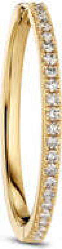 Earring Alba Single - 14k yellow gold or white gold 0.09-0.23 ct TW G-H VS lab-grown diamonds