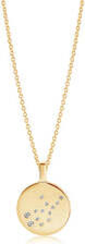 Bilde av Pendant Zodiaco Virgo with white zirconia