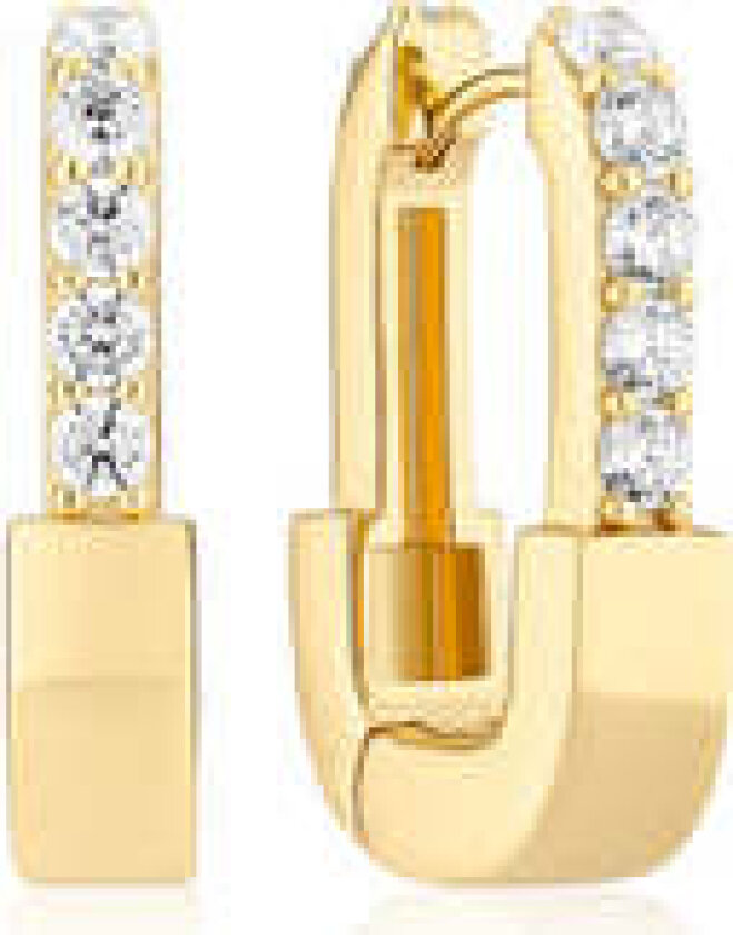 Earrings Maratea with white zirconia