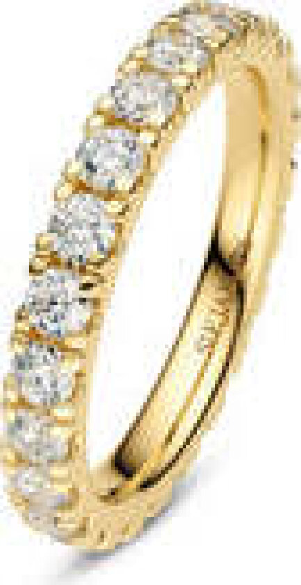 Bilde av Ring Alba Eternity - 14k yellow gold or white gold 1.32-1.56 ct TW G-H VS lab-grown diamonds