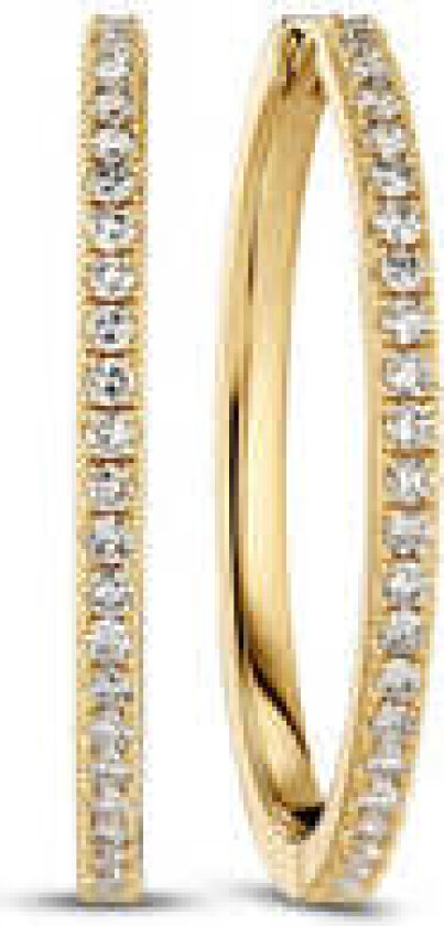 Earrings Alba - 14k yellow gold or white gold 0.18-0.46 ct TW G-H VS lab-grown diamonds