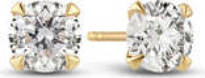 Solitaire earrings Venice - with lab-grown diamonds