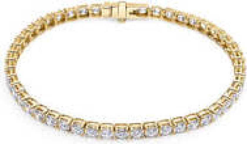 Bracelet Diamante Tennis - 14k yellow gold or white gold 5.64-6.72 ct TW G-H VS lab-grown diamonds