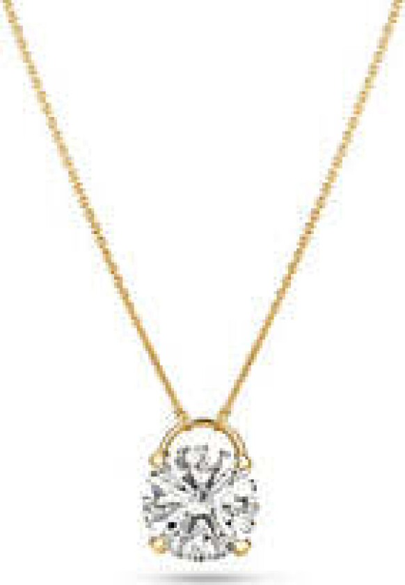 Necklace Venice - 14k yellow gold or white gold 0.50-2.00 ct TW G-H VS lab-grown diamond