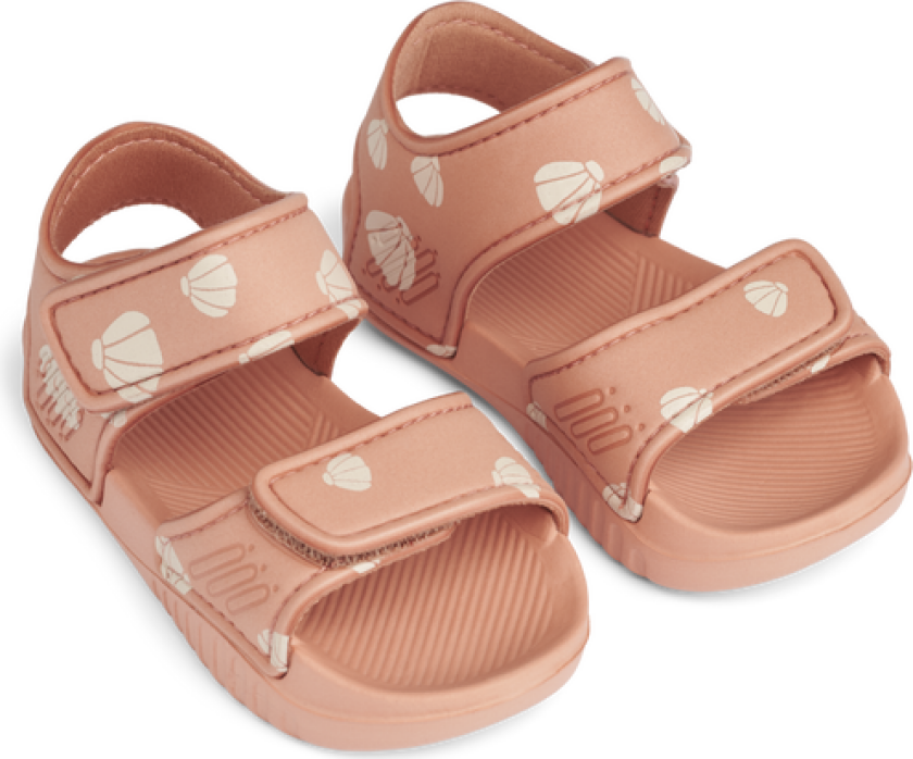 Blumer sandaler - shell/ pale tuscany