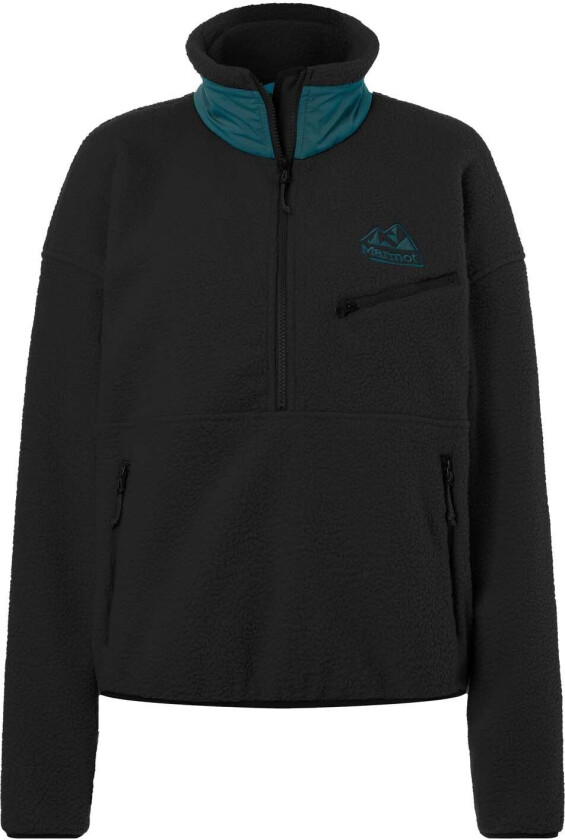 Bilde av Women's 94 E.C.O. Recycled Fleece Black/Dark Green M, Black/Dark Green