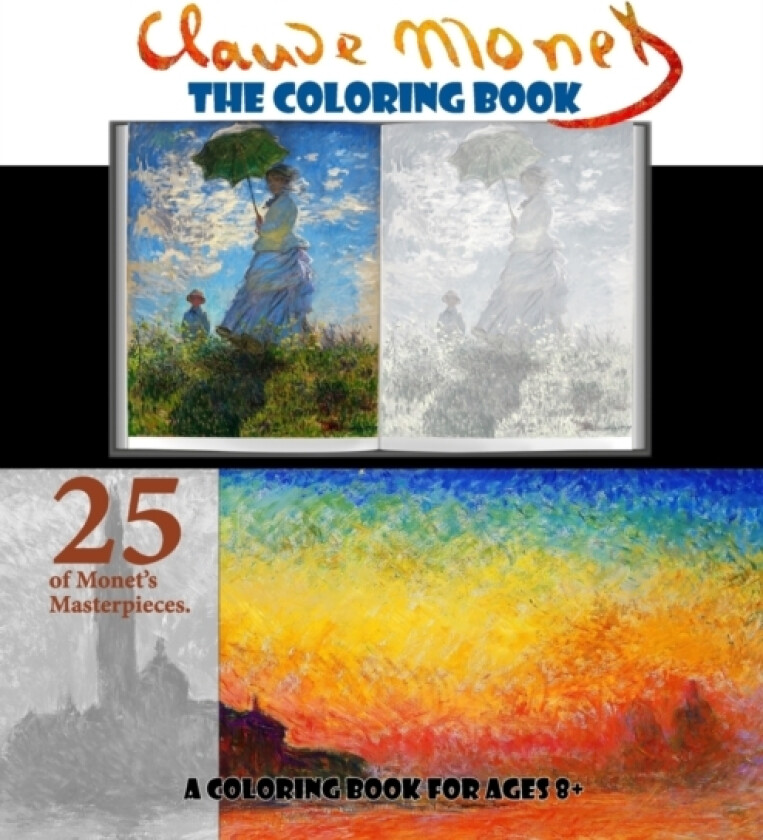 Claude Monet The Coloring Book av Sketchies (Paperback)
