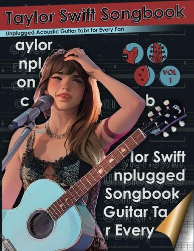 Taylor Swift Songbook Unplugged Acoustic Guitar Tabs for Every Fan av Black Book (Paperback)