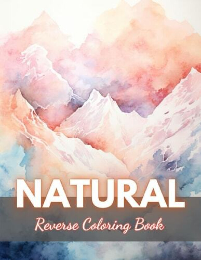 Natural Reverse Coloring Book av Hermine Walter (Paperback)