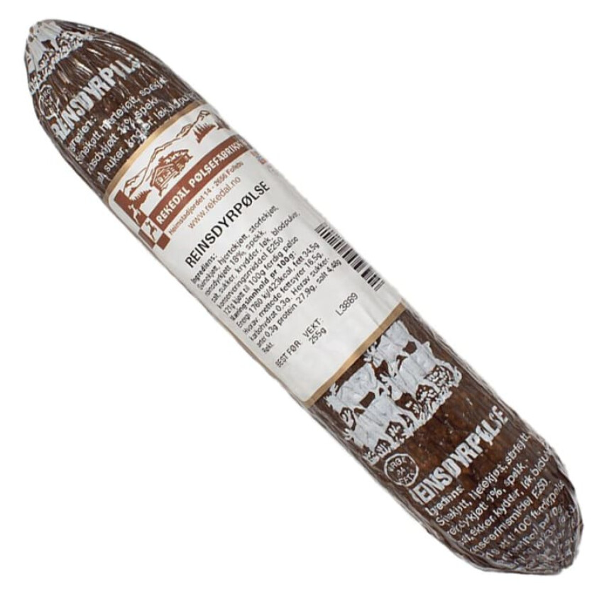 Reinsdyrpølse 255g