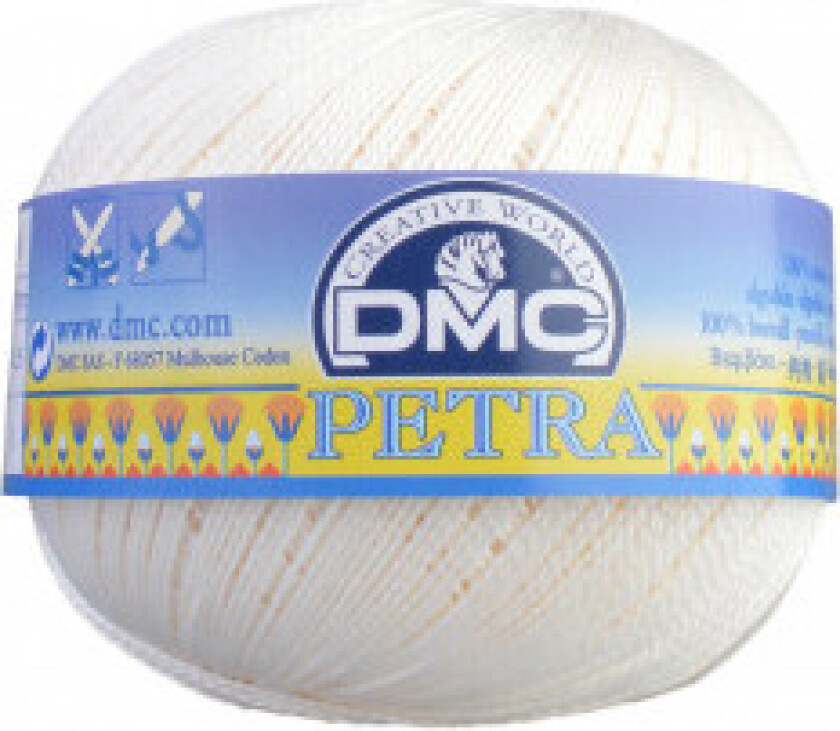 Heklegarn Petra No. 5 Unicolor 54459 Sand