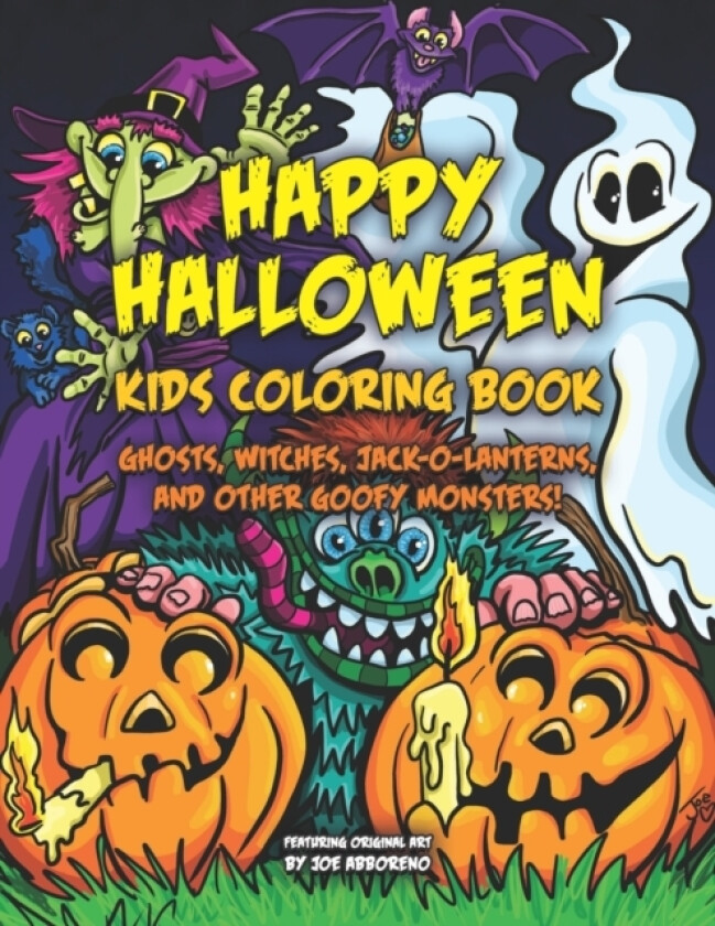 Happy Halloween Kids Coloring Book av Joe Abboreno (Paperback)
