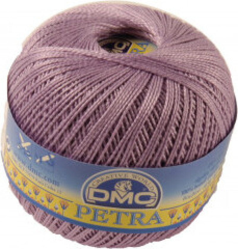 Petra No. 5 Heklegarn Unicolor 5209 Lys Lilla