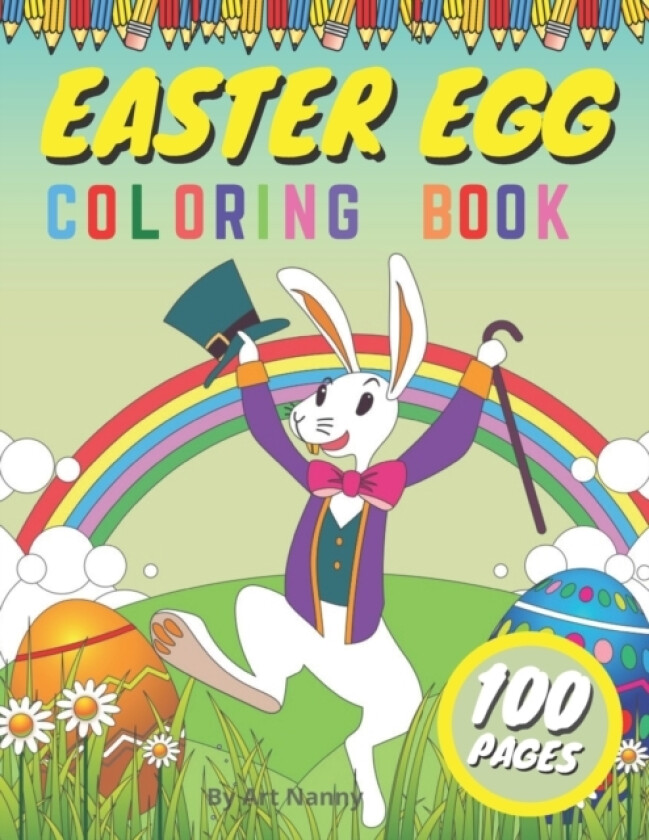 Easter Egg Coloring Book av Nanny Art Nanny (Paperback)
