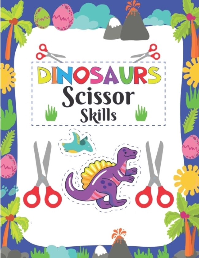 dinosaur scissor skill av Oussama Zinaoui (Paperback)