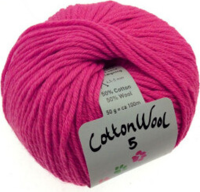 CottonWool 5 Unicolor 430 Dempet Pink