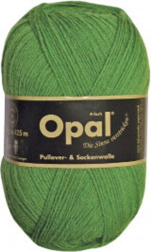Uni 4-trådet Garn Unicolor 1990 Gressgrønn