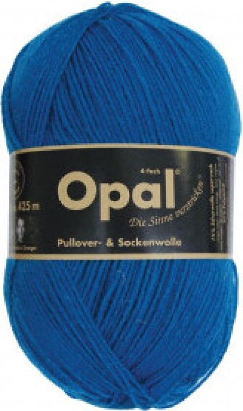 Uni 4-lags garn Unicolour 5188 Blå