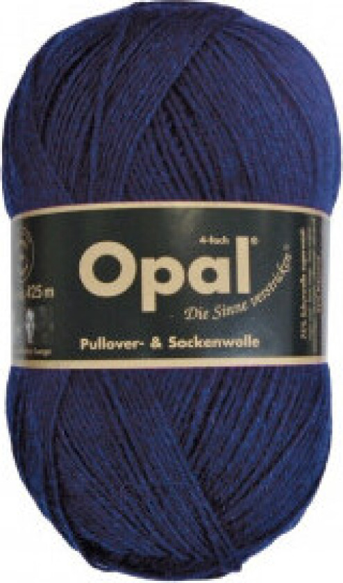 Uni 4-trådet Garn Unicolor 5190 Marine