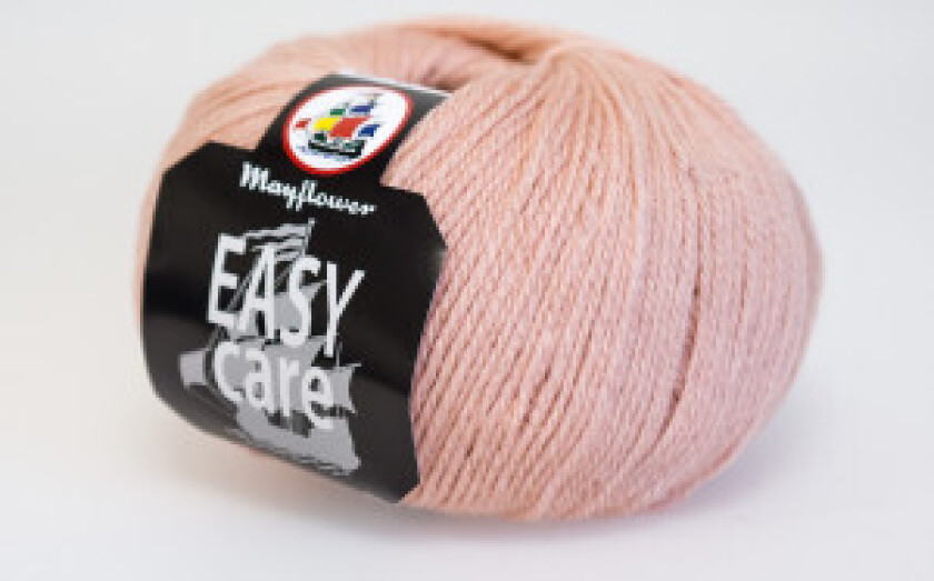 Easy Care Garn Unicolor 83 Lys Rosa