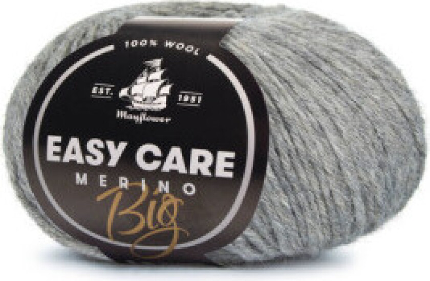 Easy Care Big Garn Mix 152 Lys Grå