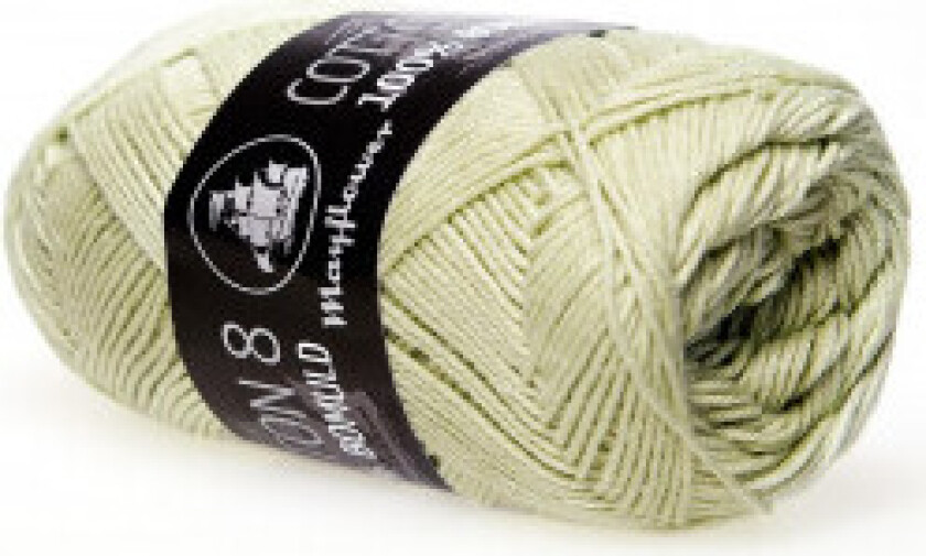 Cotton 8/4 Garn Unicolour 1496 Dusty Lime