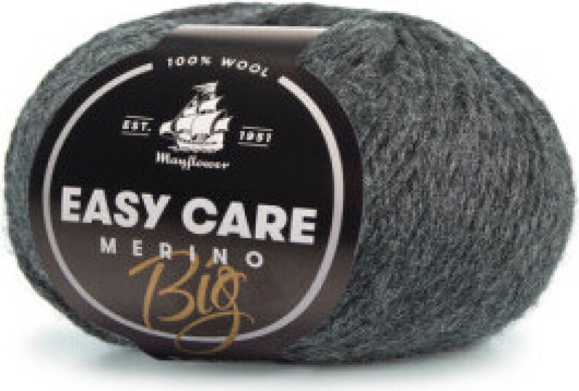 Easy Care Big Garn Mix 154 Koksgrå