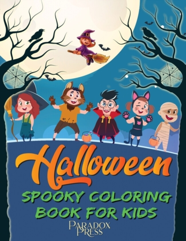 Halloween Spooky Coloring Book For Kids. av Paradox Book Covers Formatting, Paradox Press (Paperback)