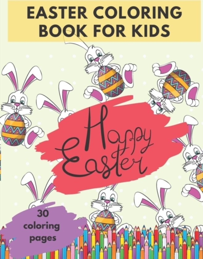 Easter Coloring Book For Kids av Evelyn Harp (Paperback)