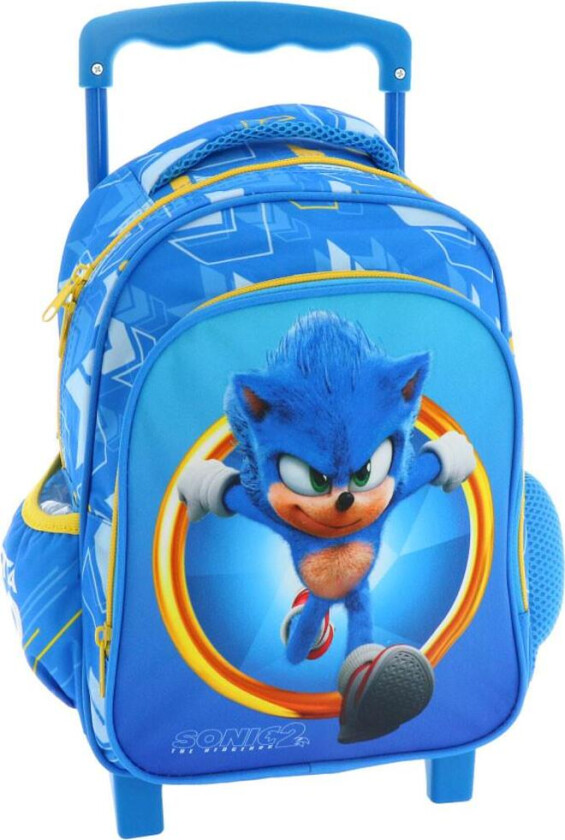 Sonic 2 Junior Trolley Ryggsekk Reiseveske 33x25x15cm