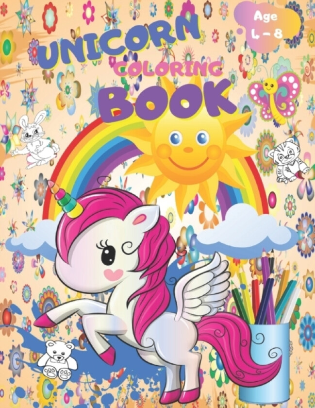 Unicorn Coloring Book av Boujemaa Belehsen (Paperback)