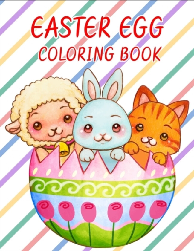 Easter egg coloring book av Cetuxim Merocon (Paperback)