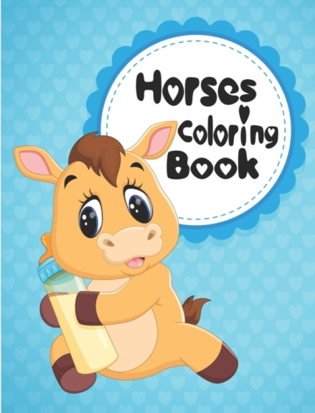 Horses Coloring Book av Royal Press (Paperback)
