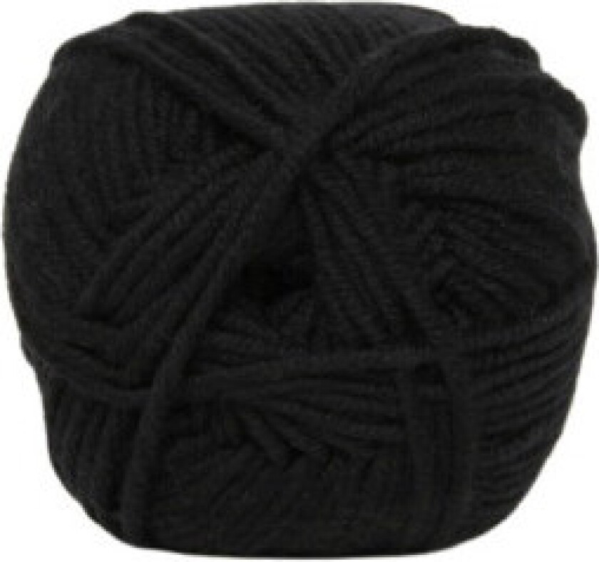Extrafine Merino 150 Garn 500 Svart