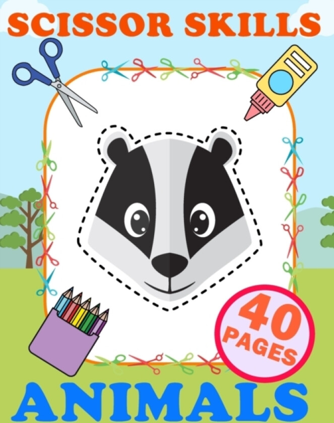 Scissor Skills Animals av Koval's Crafts (Paperback)
